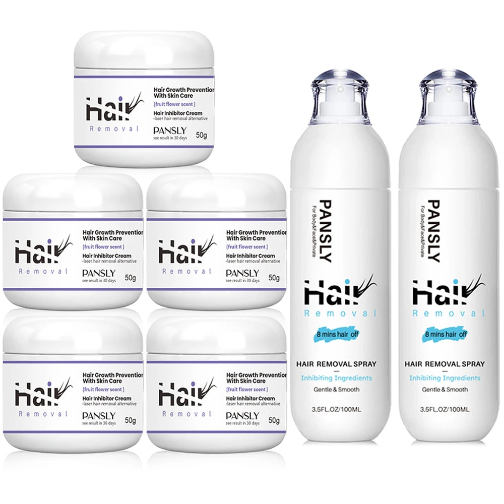 50g Hair Inhibitor Stop Hair Growth Removal Permanent Cream Beard Bikini Intimate Legs Body Armpit Lotioin Painless Depilatory
