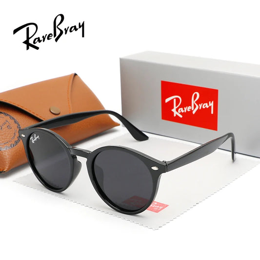 Luxury Brand Designer Sunglasses Men Vintage Red Blue Round Sun Glasses Women Driving Retro Sunglass Mens UV400