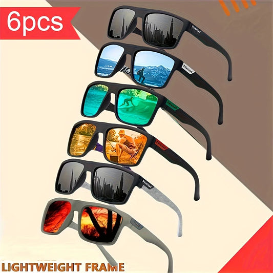 Classic Polarized Sunglasses Men Women Fashion Square Eyewear Male Sun Glasses Vintage Driving Eyeglasses Sport Shades