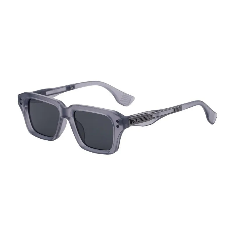 2026 Fashion Square Sunglasses Men Vintage Rivet Sun Glasses Women Brand Designer Eyeglasses Driving Eyewear Hombre Lunette