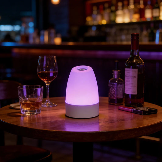 Colorful Touch Night Light LED with USB Recharge Sleep Table Lamp Kitchen Bedroom Home Portable Room Decoration RGB Mood Lamp