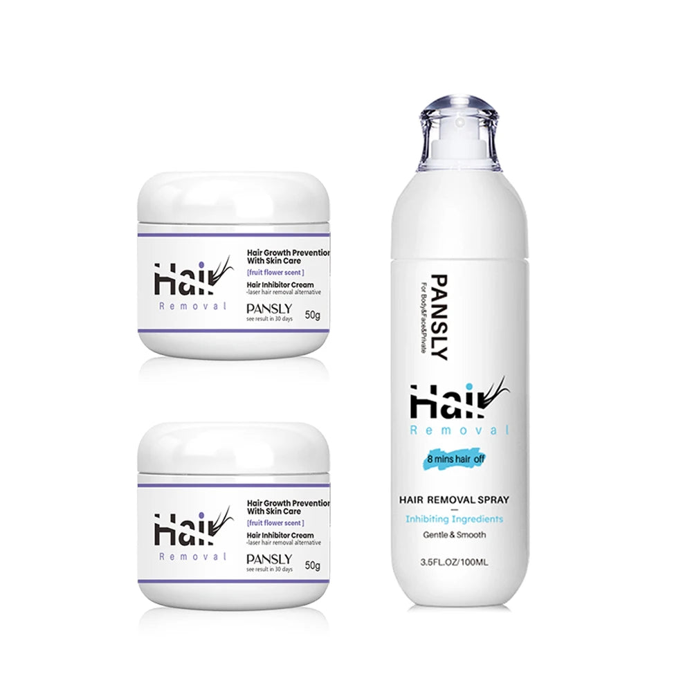 50g Hair Inhibitor Stop Hair Growth Removal Permanent Cream Beard Bikini Intimate Legs Body Armpit Lotioin Painless Depilatory