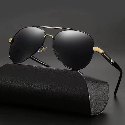 Fashion Vintage Pilot Polarized Sunglasses For Men Women Brand Design Luxury Summer Driving Fishing Sun Glasses Unisex Eyewear