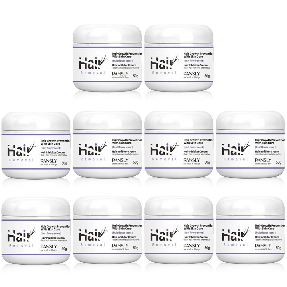 50g Hair Inhibitor Stop Hair Growth Removal Permanent Cream Beard Bikini Intimate Legs Body Armpit Lotioin Painless Depilatory