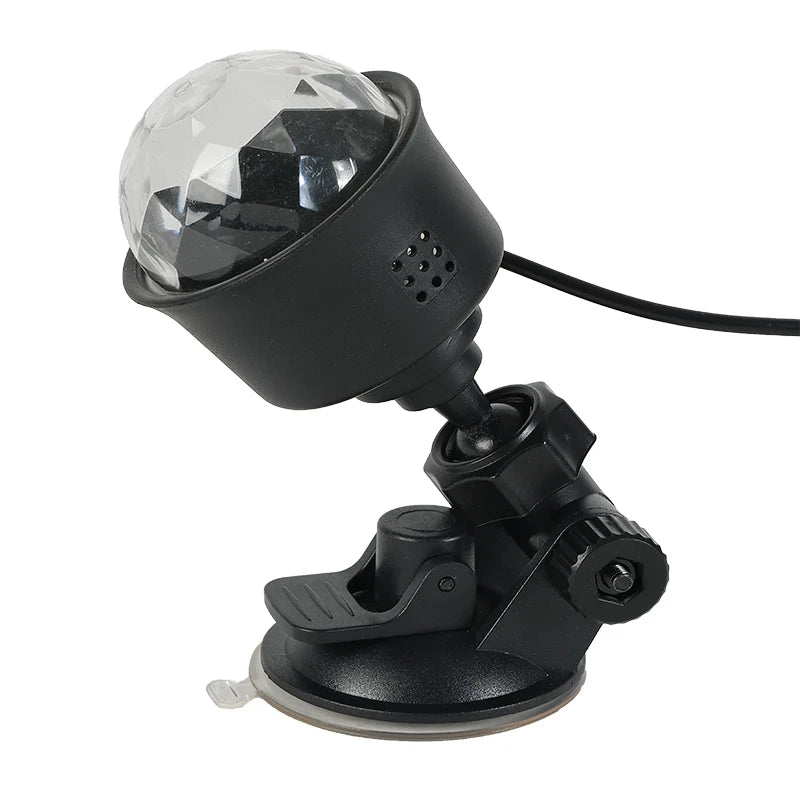 2PCS LED Novel and colorful projection lamps  USB Music Sync RGB Dream Colors  Suitable for: bedroom decorative lights, party ga
