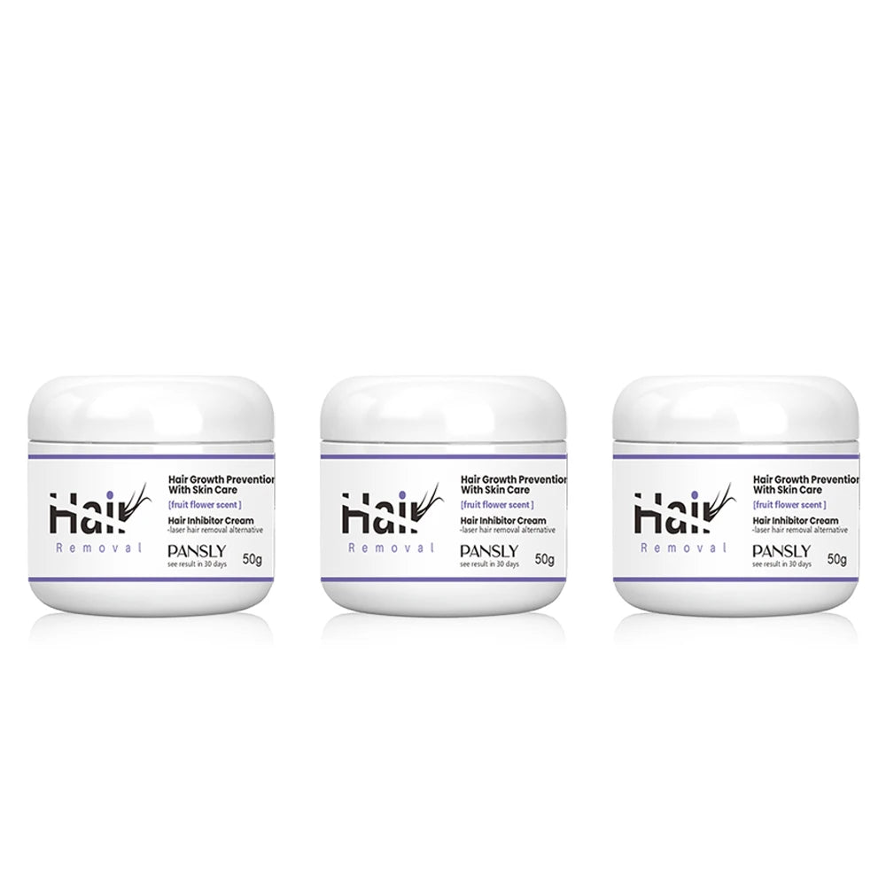 50g Hair Inhibitor Stop Hair Growth Removal Permanent Cream Beard Bikini Intimate Legs Body Armpit Lotioin Painless Depilatory